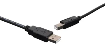 1.5m A Male to B Male USB 2.0 Cable USB peripheral cable. Conforms to USB2.0 specification.
