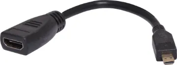 HDMI to Micro HDMI Adapter Lead HDMI to Micro HDMI adapter lead.
