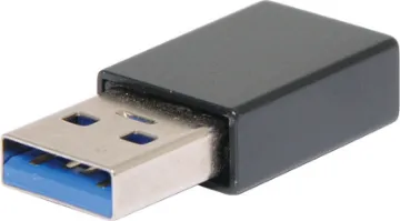USB Adaptor Type C Female to Type A Male Change a USB A Male connector to a USB Type C female connector.