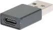 Change a USB A Male connector to a USB Type C female connector.