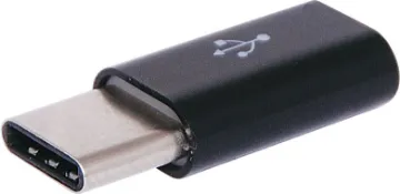 USB Micro B Female to USB C Male USB Patch Adaptor type 'B' micro Female to type 'C' male.