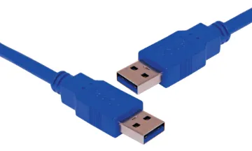 2m A Male to A Male USB 3.0 Cable High speed USB 3.0 lead. Type A Male to Type A Male.