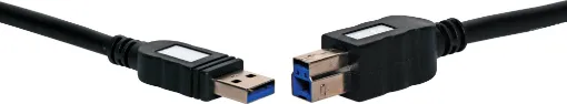 High speed USB 3.0 lead. Type A Male to Type B Male.