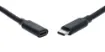 This type-C to type C USB cable features USB 3.2 Gen 2 compatibility and can be used to connect and power a variety of USB type C equipped devices.