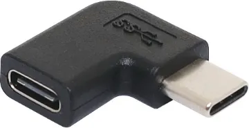 USB Adaptor Right Angle Type C Female to Type C Male This Type C female to Type C male right angle USB adaptor can be used to join USB C connections.