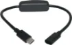 This handy little cable is a female to male USB type C cable with an inline switch which allows you to toggle the device ON or OFF without the need to unplug
