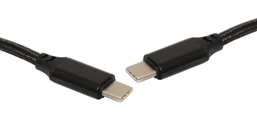 USB 3.1 Type C Male to C Male. Short length ideal for multi bay chargers. 
Length: 1.0m. 100W power delivery.