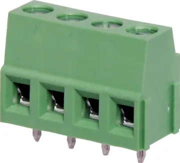 4 Way 5mm PCB Mount Terminal Block 5mm Pitch
Dove-tail grooves enable these terminal blocks to be ganged together in any combination. With wire protect terminals. Rated at 20A at 300V AC.