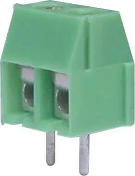 2 Way 3.5mm PCB Mount Terminal Block 3.5mm Pitch
Dove-tail grooves enable these terminal blocks to be ganged together in any combination. With spring steel wire protect terminals. All 300V AC rated.