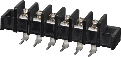 Pin Spacing: 8.25mm
Current Rating: 15A at 300V
Solder Pins: Tin Plated Brass
Screw: Nickel Plated Steel
Housing: Polyamide UL94V-O, Black
Non Dinkle Brand