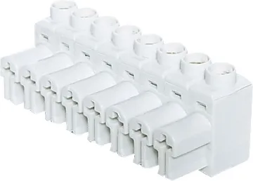 36 Way 5mm Pluggable Terminal Plug Plug height: 15.5mm, Pin size: 1mm, 18A rated. 36 way strip, can cut to any length.
Female