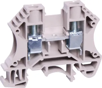 45A 6mm Grey DIN Rail Terminal Designed to be ganged together to form as many poles as required to suit your application. Suitable for 35mm top hat and asymmetrical “G” Type DIN rail mounts.
600V rated. Grey.