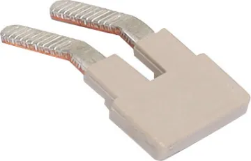 2 Way Insertion Bridge For 4mm DIN Rail Terminals This 2 way insertion bridge allows for the joining of two ganged DIN rail terminals. It inserts below the DIN rail terminal screw cage and distributes the connection to the terminal adjacent. Prongs are scored to prevent dislodgement from the terminal.
