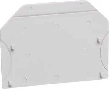 Grey Partition For DIN Rail Terminals Designed to be ganged together to form as many poles as required to suit your application.