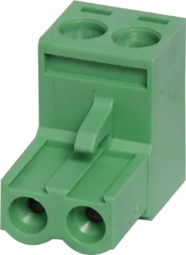 2 Way 5.08mm Pluggable Terminal Plug Screw Terminal Plugs
Rated 10A at 300V.
Cable hole entry size up to 4mm2 or 12AWG.
