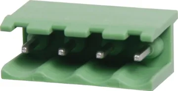 4 Way 5.08mm Vert. PCB Mount Pluggable Skt 4 Way.
Vertical Mount.
Rated 10A at 300V.