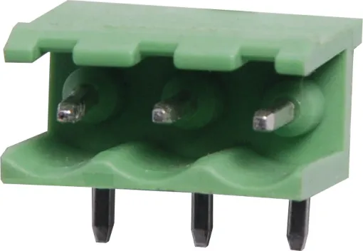 3 Way.
Horizontal Mount.
90 Degree Pins
Rated 10A at 300V