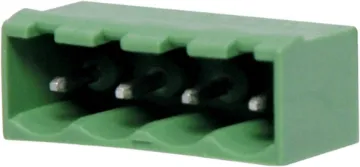 4 Way 5.08mm Vert. PCB Mount Boxed Pluggable Skt 4 Way.
Vertical Mount Boxed
Rated 10A at 300V