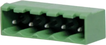5 Way 5.08mm Vert. PCB Mount Boxed Pluggable Skt 5 Way.
Vertical Mount Boxed
Rated 10A at 300V