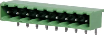 9 Way 5.08mm Horiz. PCB Mount Boxed Pluggable Skt 9 Way.
Horizontal Mount Boxed
Rated 10A at 300V