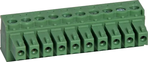 Screw Terminal Plugs
Rated 8A at 150V.
Cable hole entry size up to 1.5mm2 or 28-16AWG.