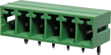 6 Way 3.81mm Horiz. PCB Mnt Boxed Pluggable Skt 6 Way.
Horizontal Mount Boxed
Rated 8A at 150V.