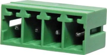 4 Way 3.81mm Vert. PCB Mnt Boxed Pluggable Skt 4 Way.
Vertical Mount Boxed
Rated 8A at 150V