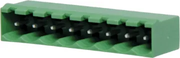 8 Way 5mm Vert. PCB Mount Boxed Pluggable Skt 8 Way.
Vertical Mount Boxed
Rated 10A at 300V