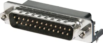DB25 Male PCB Mount 90 Deg. OUPIIN D-Series and Flat Cable Connectors are utilised worldwide in digital and computer-based applications. They feature low contact resistance, excellent mechanical characteristics and long term reliability.