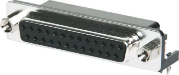 DB25 Female PCB Mount 90 Deg. OUPIIN D-Series and Flat Cable Connectors are utilised worldwide in digital and computer-based applications. They feature low contact resistance, excellent mechanical characteristics and long term reliability.