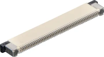 50 Way FFC/FPC Edge Connector SMD Mount SMD edge connector to suit the Z 7082 TFT touchscreen display