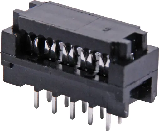 Used for non-removable connection to a PCB.
Twin row, 2.54mm pitch. 10 Pin
Oupiin series 6011.