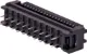 20 Pin 2.54mm Pitch IDC Transition Plug Used for non-removable connection to a PCB. Connector is crimped onto IDC ribbon cable and then is soldered to the PCB.
Twin row, 2.54mm pitch