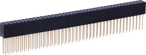 Gold Plated Contacts 2.54mm Spacing. 11mm high.