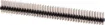 Single and dual row models available in straight or 90 pin types. Both have 2.54mm pin spacing. Gold Plated Contacts