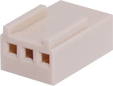 3 Way 2.54mm Crimp Housing 3 Way.
Header Plugs.
2.54mm Spacing.
Rated at 2A.