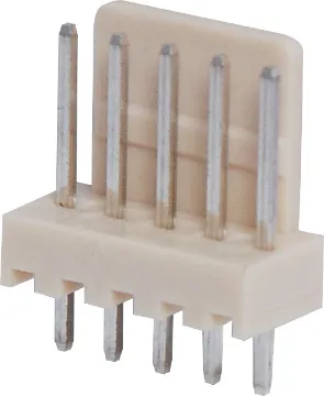 5 Way 2.54mm PCB Mount Pin Header 5 Way.
PCB Mount.
Straight Pins.
Rated at 3A.