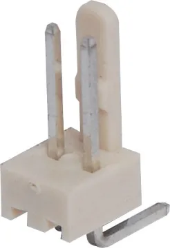 2 Way 2.54mm 90 Deg. PCB Mount Pin Header PCB Mount 90 deg. Pins
Rated at 3A
Includes Crimp Pins