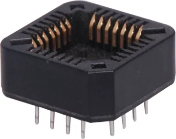 20 Pin PLCC Socket Contact Resistance: 30M Ohm Max @ DC 100mA
Insulation Resistance: 1000M Ohm Min @ DC 250V
Current Rating: 1 Amp
Dielectric Voltage: AC 500V for 1 Minute
Operating Temp: -55 deg. to 105 deg C
Gold Plated Phosphor Bronze Contacts