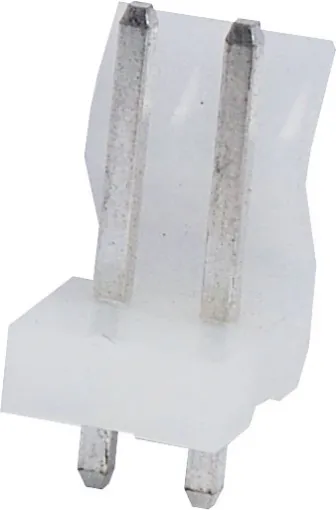 PCB Mount Pin Header. 3.96mm Spacing. Rated at 7A. Includes Crimp Pins.