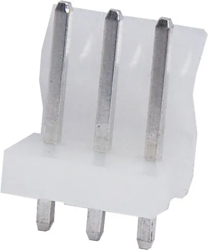 3 Way.
PCB Mount.
Straight Pin Header.
3.96mm Spacing.
Rated at 7A.
Includes Crimp Pins.