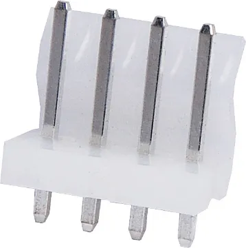 4 Way 3.96mm PCB Mount Pin Header 4 Way.
PCB Mount.
Straight Pin Header.
3.96mm Spacing.
Rated at 7A.
Includes Crimp Pins.