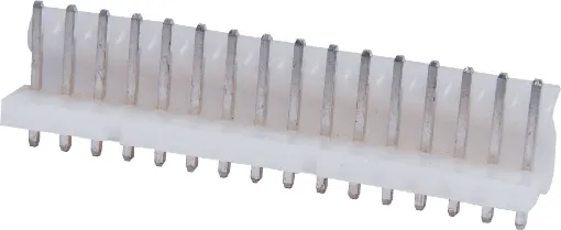 16 Way.
PCB Mount.
Straight Pin Header.
3.96mm Spacing.
Rated at 7A.
Includes Crimp Pins.
