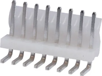 8 Way 3.96mm 90 Deg. Header 8 Way.
PCB Mount.
90 Deg. Pin Header.
3.96mm Spacing.
Rated at 7A.
Includes Crimp Pins.