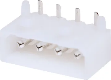 5.08mm 4 Pin Male PCB Mount 90 Deg. Connector Right Angle PCB Mount Male
Current rating 6.5A
Volatage rating 250VAC
Dimensions: 23W x 8.2H x 12.3D mm (Height is measurement from the PCB, excluding leg)