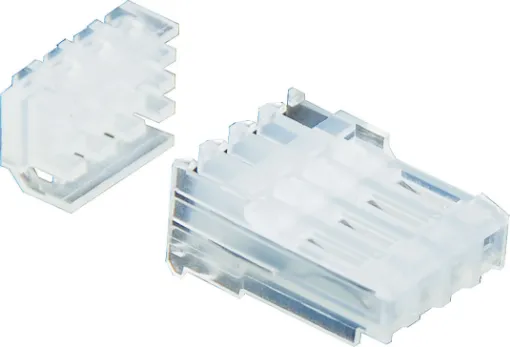 Commonly used to connect fans etc. to headers on PCB's. IDC type makes wire connection easy.

4 Pin IDC Header Plug 2.54MM