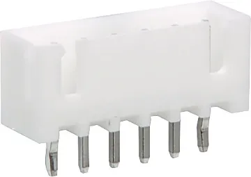6 Way 2.5mm PCB Mount Pin Header PCB Mount Straight Pins
Rated at 2A
