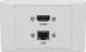 RJ45 Cat6 HDMI Fly Lead Wallplate Wallplate fitted with RJ45 Cat6 & HDMI V2.0 connection. 150mm fly leads on rear. Supplied with two facia covers to suit your decor.