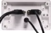 Wallplate fitted with 3.5mm Audio Jack, USB Type A & HDMI connections. 150mm fly leads on rear. Supplied with two facia covers to suit your decor. 