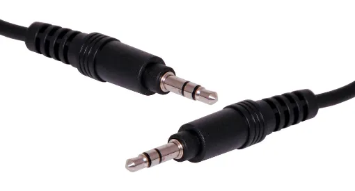 3.5mm Stereo Plug to 3.5mm Stereo Plug Cable, 10m.
